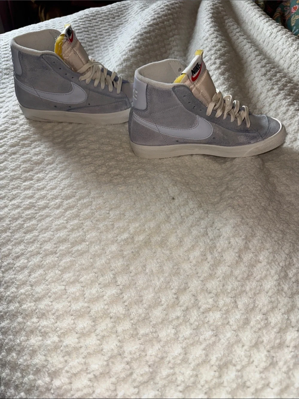 Nike blazer mid 77 vintage Suede Sneakers in blue whisper women's 5.5